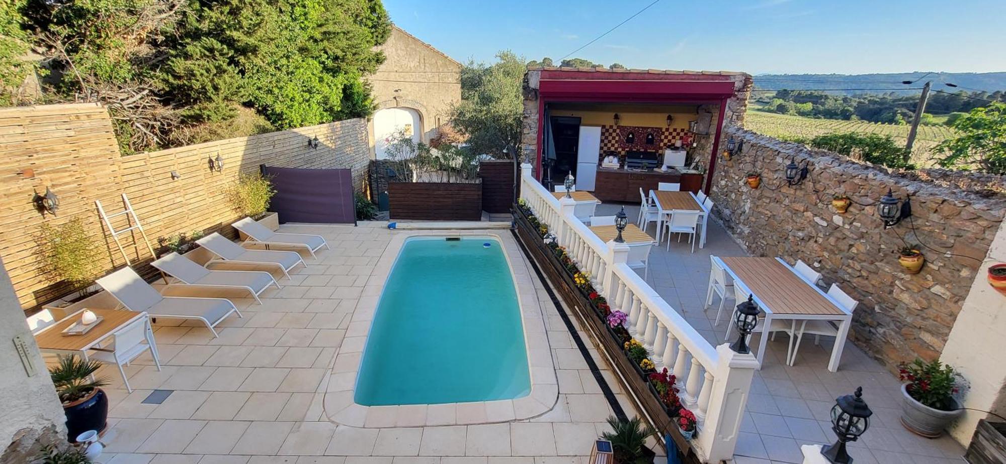 La Maison Millesime Bed and Breakfast La Caunette Εξωτερικό φωτογραφία
